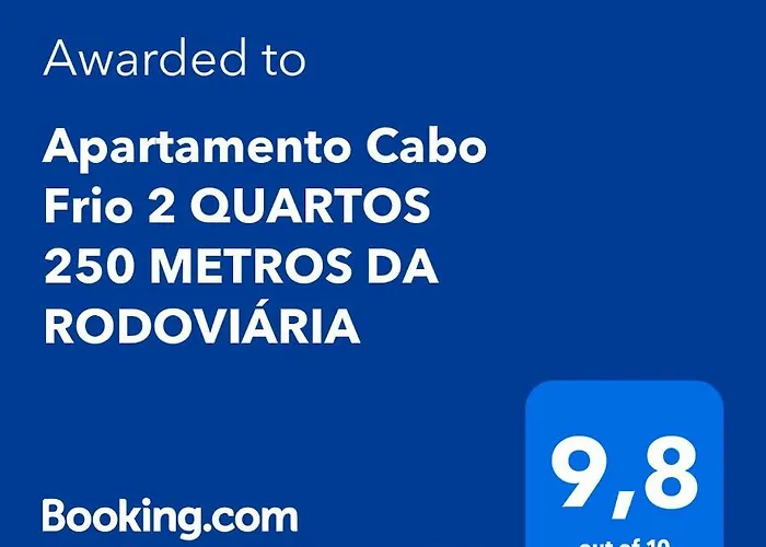 Apartamento Cabo Frio 2 QUARTOS 250 METROS DA RODOVIÁRIA